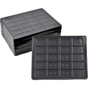 Toy Vault Wargaming Magazine Magazine Rays (5 pack) ؛ تخزين قطعة لعبة مسطحة حزمة صينية
