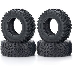 RC Rubber Micro Tires 38 مم مع إدراج الرغوة 4pcs لـ 1/18 Kyosho Mini Z 4x4 Jimny