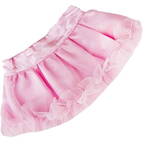 Satin "TuTu" fPink Skirt Teddy Bear Clothes Fits Most 14" - 18" Build-a-bear and Make Your Own Stuffed Animals