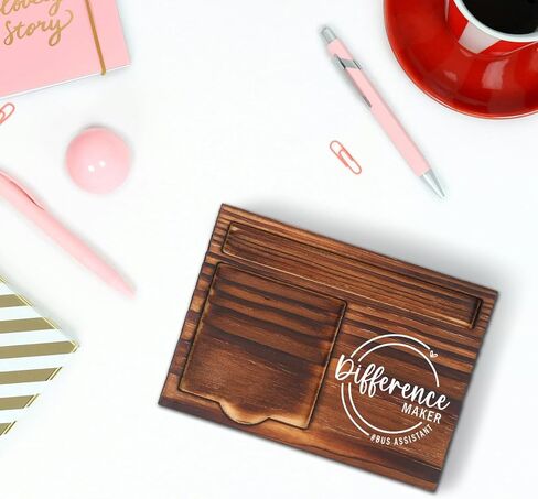 Nurse Making a Difference Self-Stick Note Pad Holder, Appreciation Gift for Nurses RN Healthcare Workers, Durable and Stylish Desk Organizer, Work Desk Retro Note Pad Holder SDZ302 in Kuwait