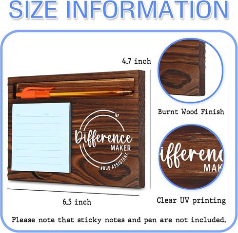 Nurse Making a Difference Self-Stick Note Pad Holder, Appreciation Gift for Nurses RN Healthcare Workers, Durable and Stylish Desk Organizer, Work Desk Retro Note Pad Holder SDZ302 in Kuwait