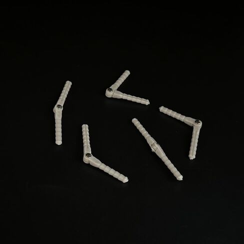 5PCS RC Airplane Plastic Pin Hinge Needle Hinge for RC Plane Aircraft Helicopter DIY Model Plane Fix Wing Parts (2x33mm Gray) in Saudi Arabia