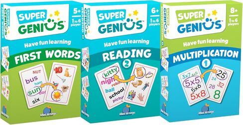 Blue Orange Games Super Genius - Alphabet Card Game in Saudi Arabia