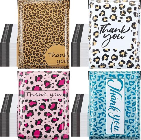 160 Pcs Cute Poly Mailers Bulk 10 x 13 Inch Fancy Daisies Shipping Bags Bubble Mailers Cute Shipping Bags Spring Colors Chrysanthemum Printed Packaging Bags for Small Business in Saudi Arabia
