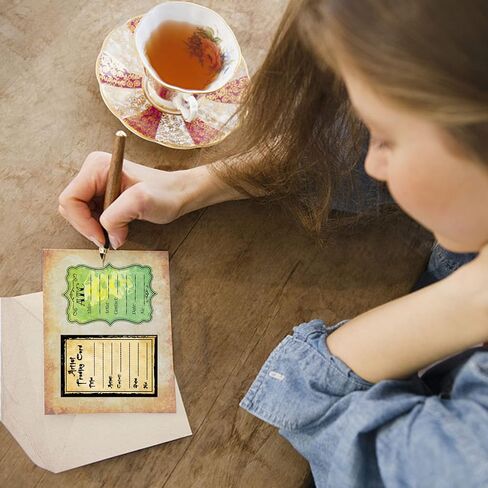 GLOBLELAND Vintage French Advertising Tags Clear Silicone Stamps for DIY Card Making Rose Silicone Transparent Seal Label Corner Frame Decorative Clear Stamps for Scrapbooking Album Decoration in Saudi Arabia