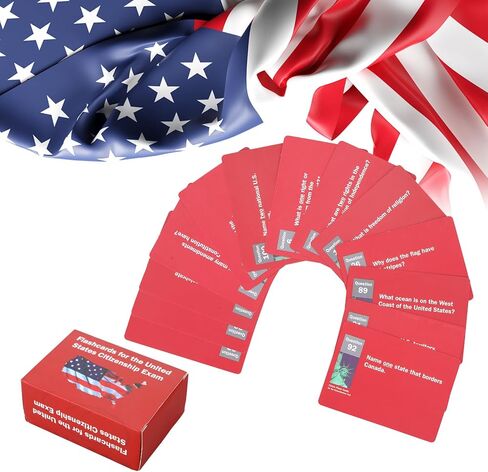 Us Citizenship Test Study Guide 2025, US Citizenship Flash Cards 2025, Tarjetas para La Ciudadania De Las 100 Preguntas, Tarjetas De Ciudadania Inglés, 100 Uscis Answers Flashcards in Saudi Arabia
