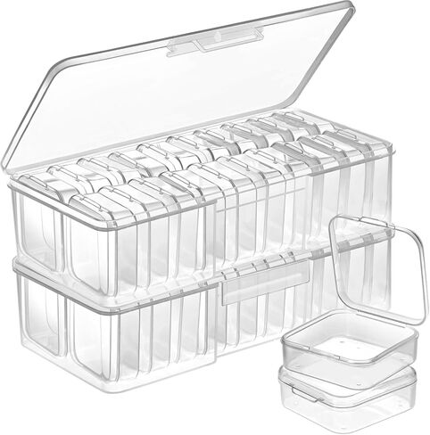 DUOFIRE Two Layers Compartment Organizer Box Plastic Organizer Box Plastic Jewelry Organizer Box Craft Storage Containers Storage Box for Accessories, Cosmetic, Toy, Jewelry Beads, Tapes (5+1 Grid) in Saudi Arabia