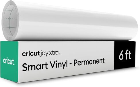 Cricut Smart Finyl For Joy Xtra Machine ، White (9.5in × 6 قدمًا) in Kuwait