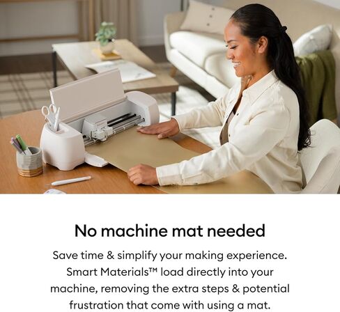 Cricut Smart Finyl For Joy Xtra Machine ، White (9.5in × 6 قدمًا) in Kuwait