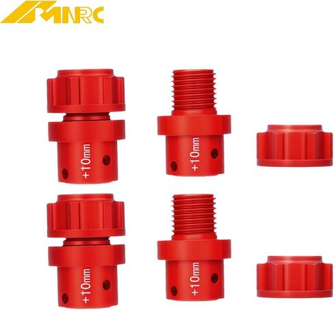 alum 10mm hex hex hub hub locknut لـ Arrma 1/7 جناية Mojave Concention جناية لا حدود لها Fireteam 1/8 Kraton Outcast Talion 6S BLX & Exb Series Pressure Red in Saudi Arabia