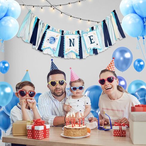 Highchair Banner 1st Birthday Girl Floral and Butterfly Fairy Theme Party Decoration One Photo Background in Saudi Arabia