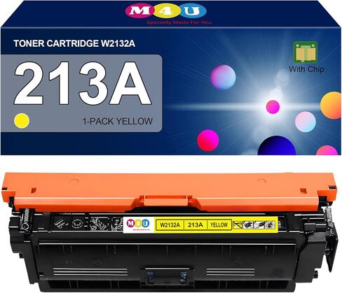 202A Toner Cartridges 4 Pack(with chip) Comaptible with 202A Toner Cartridges, Works with Color Laser Jet Pro M254dw; Color Laser Jet Pro MFP M281cdw, M281fdw Printers(Black Cyan Yellow Magenta) in Saudi Arabia