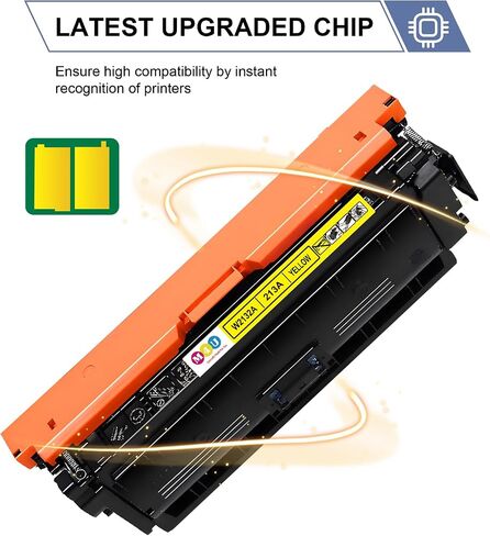 202A Toner Cartridges 4 Pack(with chip) Comaptible with 202A Toner Cartridges, Works with Color Laser Jet Pro M254dw; Color Laser Jet Pro MFP M281cdw, M281fdw Printers(Black Cyan Yellow Magenta) in Saudi Arabia