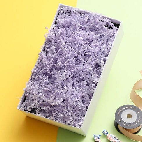 50g Raffia Paper Crred Crinkle Cut ، من أجل هدية عيد الفصح ، قم بتجميع التغليف DIY Diy Decoration (Pink) in Kuwait