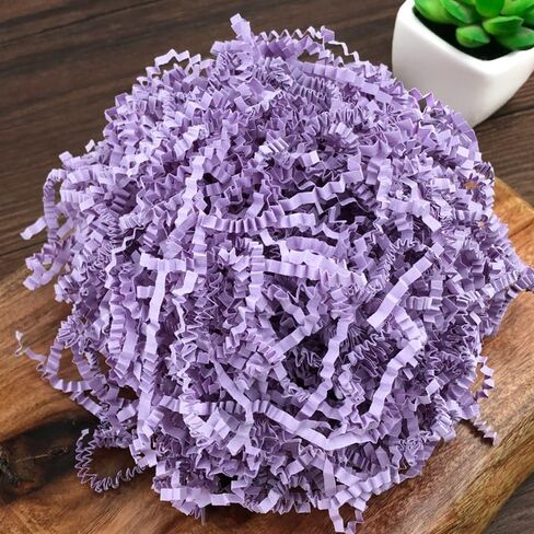 50g Raffia Paper Crred Crinkle Cut ، من أجل هدية عيد الفصح ، قم بتجميع التغليف DIY Diy Decoration (Pink) in Kuwait