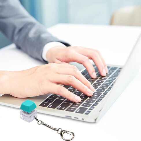 3 Pack Keyboard Fidget Toys, Keyboard Button Decompression Toys, Fidget Keychain of 4 Colors Keyboard Clicker, Keyboard Keychain Stress Relief Toy, ADHD Stress Relief Finger Toy in Kuwait