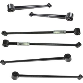 TRQ 6pc Suspension Kit Rear Trailing Arms Lateral Links for Century Regal Impala