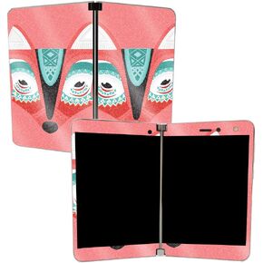 غلاف MightySkins اللامع لجهاز Microsoft Surface Duo - Teal Leopard | لمسة نهائية لامعة واقية ومتينة شديدة اللمعان | سهل التطبيق والإزالة وتغيير الأنماط | صنع في الولايات المتحدة الأمريكية in Kuwait