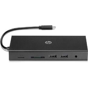 HP Travel USB-C Multi Port Hub (1C1Y5AA, Black) in Saudi Arabia