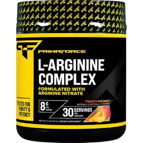 Primaforce L-Arginine Complex Powder (30 Servings Per Bottle | Mixed Berry) Powerful Protein Building Supplement for Maximum Gains in Kuwait