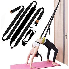 Back bend Assist Trainer - Improve Back and Waist Flexibility, Door Flexibility Stretching Strap, Home equipment for Ballet, Dance, Yoga, Gymnastics, Cheerleading, Splits