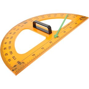 Gadpiparty Teaching Protractor Compass for Geometry Geometric Math Teacher Protractor Magnetic Whiteboard White Set Digital Protractor Magnetic Protractor Teachings Tool Hand Tool Supply Grid