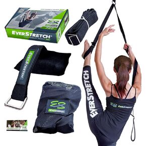 EverStretch Leg Stretcher PRO: Premium Over The Door Flexibility Trainer | Professional Stretching Equipment for Ballet, Dance, Martial Arts, Cheerleading & Gymnastics | Portable Split Machine