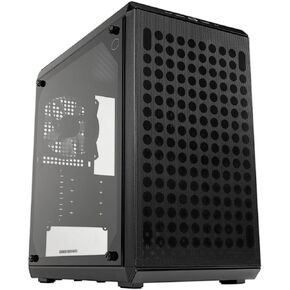 برج كولر ماستر Q300L V2 Micro-ATX، فلتر غبار منقوش مغناطيسي، USB 3.2 Gen 2x2 (20 جيجابايت)، زجاج مقسى، مبردات وحدة المعالجة المركزية بحد أقصى 159 مم، وحدة معالجة الرسومات بحد أقصى 360 مم، تدفق هواء جيد التهوية بالكامل (Q300LV2-KGNN-S00) in Kuwait