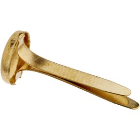 School Smart Brass Plated Fasteners - 3/4 inch - Box of 100 (059949), Maroon