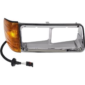 Dorman 889-5207 Passenger Side Headlight Bezel Compatible with Select Freightliner Models