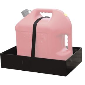 Buyers Products LT30 Gas Container Rack for Landscape Trucks and Trailers, 2.5/5 Gallon, Black