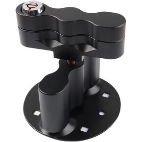 Pack Mount with Keys Locking Fit for RX-PM Pack Mount Rotopax Mounting Kit Compatible with Gasoline Pack & Water Pack Mount Lock,Black