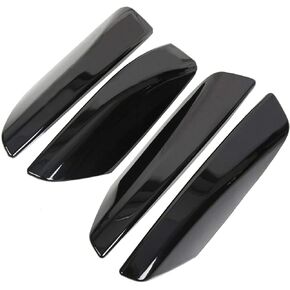 sportuli Black Exterior Roof Rails Rack End Cover Protection Shell Cap Replacement for 2003-2009 T-oyota 4Runner 4WD N210