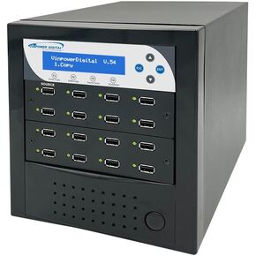 Vinpower Compact USB 1 to 15 Multiple Pen Drive Memory Card USB Duplicator/Copier with Asynchronous Duplication
