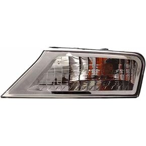 CarLights360: For 2008-2012 Jeep Liberty Front Signal/Corner Light Assembly Driver Side w/Bulbs DOT Certified For CH2520145 | 57010125AA, 68032851AA