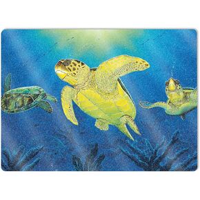MightySkins Glossy Glitter Skin Compatible with Microsoft Surface Laptop 5 15" Full Wrap Kit - Turtle Dreams | Protective, Durable High-Gloss Glitter Finish | Easy to Apply | Made in The USA