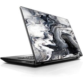 15 15.6 inch Laptop Notebook Skin Vinyl Sticker Cover Decal Fits 13.3" 14" 15.6" 16" HP Lenovo Apple Mac Dell Compaq Asus Acer / Marble White Grey Swirl Beautiful