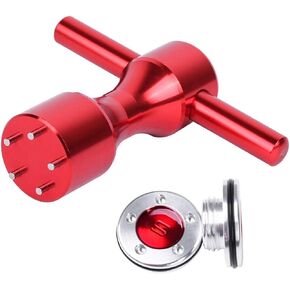 Golf Head Weight 2pcs Weights(5g/10g/15g/20g/25g/30g/35g/40g) Wrench Tool Compatible with Scotty Cameron Fastback&Squareback Putter (2pcs 20g+Wrench)