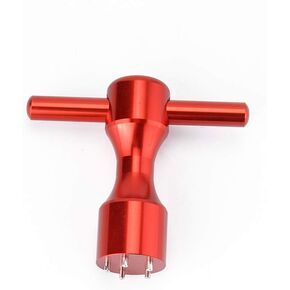 GOOACTION 1PC Golf 5 Pin Hole Red Replacement Putter Weight Wrench Tool/2PCS 20g Putter Weights + Putter Wrench Tool Kit Compatible with California My Girl Golo Newport Putter Club