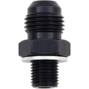 Fragola 491961-BL Black Size (-6) x 10mm x 1.0 Weber Male Adapter Fitting