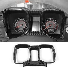 Carbon Fiber Dashboard Panel Trim, Dash Board Frame Bezel for 2010-2015 Chevrolet Chevy Camaro