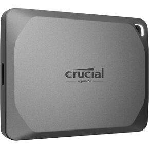 Crucial X9 Pro 1TB Portable SSD - Up to 1050MB/s read and write - water and dust resistant, PC and Mac, with Mylio Photos+ offer - USB 3.2 External Solid State Drive - CT1000X9PROSSD902