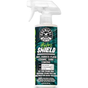 Chemical Guys TVD11616 HydroShield Vinyl, Rubber, Plastic Ceramic Shine Coating (Great for Interior & Exterior) Safe for Cars, Trucks, Motorcycles, RVs & More, 16 fl oz