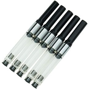 Hongdian Fountain Pen Ink Converter, Pack of 5, Bore Diameter 3.4mm