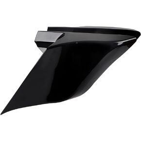 Gloss/Vivid Black Stretched Extended Side Cover Panels Compatible for 2009-2013 Harley Touring Baggers Models Street Glide Road Glide Electra Glide Ultra Classic