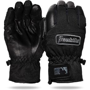 Franklin Sports Coldmax Outdoor Gloves - Water-Repellent & Wind-Resistant Snow Gloves - Perfect for Coaches, Umpires, Shoveling and Other Outside Activities
