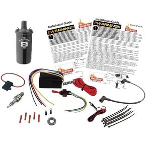 BackFire Single Universal Automotive Exhaust Flame Thrower Fire Complete Car,Motorcycle,Truck Fire Throwing Kit