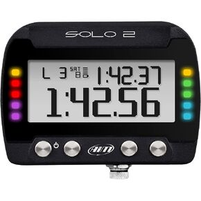 AIM Solo 2 GPS Lap Timer All New Much faster and more precise Configurable LED's