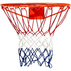 Franklin Sports Basketball Net, Red/White/Blue