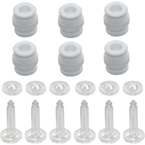 HONBAY 6pcs Gimbal Anti Vibration Damping Rubber Balls and 6pcs Anti-Drop Pins Kit for DJI Phantom 3 Pro